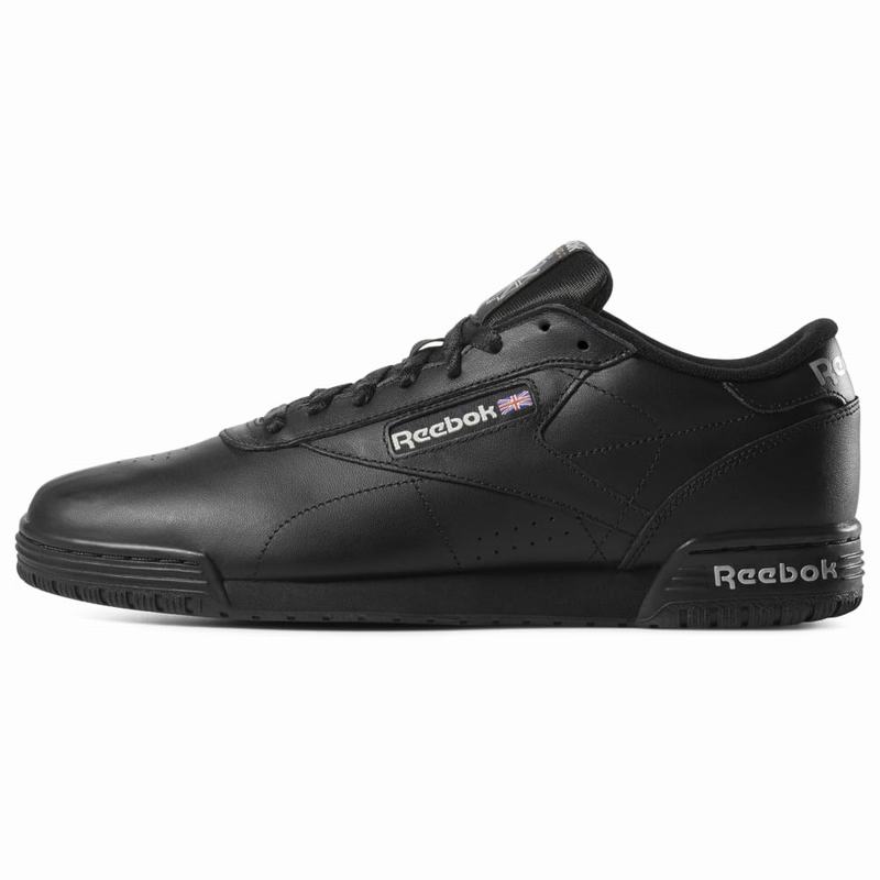 Reebok Ex-o-fit Clean Logo Int Tenisky Panske - Čierne/Strieborne JD8686HU